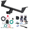 17 - 22 Nissan Rogue Sport Curt 2" Class 3 Trailer Tow Hitch + 5-Flat Wiring Kit Tow Boat/Utility Trailer with Surge Brakes 13377 17 - 22 Nissan Rogue Sport Curt 2" Class 3 Trailer Tow Hitch + 5-Flat Wiring Kit Tow Boat/Utility Trailer with Surge Brakes 13377
