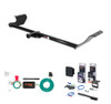 2011 - 2017 Honda Odyssey Curt 1-1/4" Class 2 Trailer Tow Hitch + 5-Flat Wiring Kit Tow Boat/Utility Trailer with Surge Brakes 12031