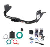 2013 - 2024 Mitsubishi RVR Curt 1-1/4" Class 2 Trailer Tow Hitch + 5-Flat Wiring Kit Tow Boat/Utility Trailer with Surge Brakes 12048