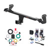 2022 - 2023 Hyundai Kona Electric Curt 2" Class 3 Trailer Tow Hitch + 5-Flat Wiring Kit Tow Boat/Utility Trailer with Surge Brakes 13610