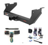 2003 - 2010 Dodge Ram 2500 With or without factory receiver Curt 2-1/2" Class 5 Trailer Tow Hitch + 5-Flat Wiring Kit Tow Boat/Utility Trailer with Surge Brakes 15809