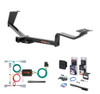 2006 - 2015 Honda Civic Sedan (Excluding Hybrid) Curt 1-1/4" Class 1 Trailer Tow Hitch + 5-Flat Wiring Kit Tow Boat/Utility Trailer with Surge Brakes 11391