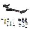 2004 - 2014 Ford E-350 Super Duty Curt 2" Class 3 Trailer Tow Hitch + 5-Flat Wiring Kit Tow Boat/Utility Trailer with Surge Brakes 13055