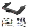 2003 - 2008 Dodge Ram 1500 Will not fit with factory receiver (built in or after 11/02) Curt 2-1/2" Class 5 Trailer Tow Hitch + 5-Flat Wiring Kit Tow Boat/Utility Trailer with Surge Brakes 15704