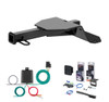 2011 - 2015 Chevrolet Camaro Convertible, excluding ground effects Curt 1-1/4" Class 1 Trailer Tow Hitch + 5-Flat Wiring Kit Tow Boat/Utility Trailer with Surge Brakes 11222