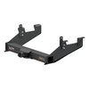 2020 - 2026 Chevrolet Silverado 2500 HD 8' bed, excluding factory receiver, Tommy Gate lift or cab & chassis Curt 2" Class 5 Trailer Tow Hitch + 5-Flat Wiring Kit Tow Boat/Utility Trailer with Surge Brakes 15007