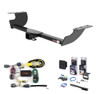 2005 - 2008 Dodge Magnum Curt 2" Class 3 Trailer Tow Hitch + 5-Flat Wiring Kit Tow Boat/Utility Trailer with Surge Brakes 13465