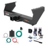 2008 - 2010 Dodge Ram 5500 Curt 2-1/2" Class 5 Trailer Tow Hitch + 5-Flat Wiring Kit Tow Boat/Utility Trailer with Surge Brakes 15800
