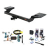 2009 - 2010 Lincoln MKS Curt 1-1/4" Class 2 Trailer Tow Hitch + 5-Flat Wiring Kit Tow Boat/Utility Trailer with Surge Brakes 12088
