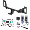 16 - 21 Honda Civic Sedan, excluding center exhaust Curt 1-1/4" Class 1 Trailer Tow Hitch + 5-Flat Wiring Kit Tow Boat/Utility Trailer with Surge Brakes 11591