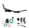 2005 - 2006 Honda Element Excluding SC Curt 1-1/4" Class 1 Trailer Tow Hitch + 5-Flat Wiring Kit Tow Boat/Utility Trailer with Surge Brakes 11700