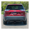 2019 - 2023 Jeep Cherokee Curt 2" Class 3 Trailer Tow Hitch + 5-Flat Wiring Kit Tow Boat/Utility Trailer with Surge Brakes 13395
