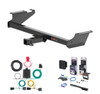 2008 - 2010 Dodge Grand Caravan Curt 2" Class 3 Trailer Tow Hitch + 5-Flat Wiring Kit Tow Boat/Utility Trailer with Surge Brakes 13364