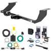 12 - 16 Chevrolet Sonic Hatchback, excluding RS Curt 1-1/4" Class 1 Trailer Tow Hitch + 5-Flat Wiring Kit Tow Boat/Utility Trailer with Surge Brakes 11258