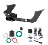 2011 - 2018 RAM 1500 Excluding factory receiver Curt 2" Class 5 Trailer Tow Hitch + 5-Flat Wiring Kit Tow Boat/Utility Trailer with Surge Brakes 15572