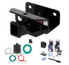 2011 - 2013 RAM 2500 6' bed, excluding factory receiver Curt 2" Class 3 Trailer Tow Hitch + 5-Flat Wiring Kit Tow Boat/Utility Trailer with Surge Brakes 13333