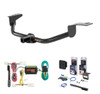 2011 - 2016 Hyundai Elantra Sedan Curt 1-1/4" Class 1 Trailer Tow Hitch + 5-Flat Wiring Kit Tow Boat/Utility Trailer with Surge Brakes 11303