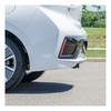 2017 - 2022 Hyundai Ioniq Excluding Electric or Plug-In Curt 1-1/4" Class 1 Trailer Tow Hitch + 5-Flat Wiring Kit Tow Boat/Utility Trailer with Surge Brakes 11486
