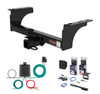 2011 - 2024 RAM 5500 Curt 2" Class 4 Trailer Tow Hitch + 5-Flat Wiring Kit Tow Boat/Utility Trailer with Surge Brakes 14070
