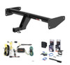 2008 - 2010 Saturn Vue Curt 1-1/4" Class 2 Trailer Tow Hitch + 5-Flat Wiring Kit Tow Boat/Utility Trailer with Surge Brakes 12095