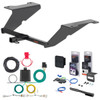 20 - 23 Hyundai Sonata Excluding N Line Curt 1-1/4" Class 1 Trailer Tow Hitch + 5-Flat Wiring Kit Tow Boat/Utility Trailer with Surge Brakes 11673
