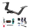 2014 - 2018 Subaru Forester Curt 1-1/4" Class 2 Trailer Tow Hitch + 5-Flat Wiring Kit Tow Boat/Utility Trailer with Surge Brakes 12100