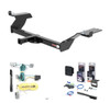 2006 - 2009 Buick Lucerne Curt 1-1/4" Class 2 Trailer Tow Hitch + 5-Flat Wiring Kit Tow Boat/Utility Trailer with Surge Brakes 12044