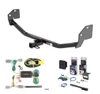 2011 - 2014 Ford Mustang Convertible, excluding California Special Curt 1-1/4" Class 1 Trailer Tow Hitch + 5-Flat Wiring Kit Tow Boat/Utility Trailer with Surge Brakes 11210