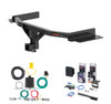 2025 - 2026 Lincoln Aviator Curt 2" Class 3 Trailer Tow Hitch + 5-Flat Wiring Kit Tow Boat/Utility Trailer with Surge Brakes 13438