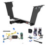 2008 - 2013 Cadillac CTS Sedan Curt 1-1/4" Class 1 Trailer Tow Hitch + 5-Flat Wiring Kit Tow Boat/Utility Trailer with Surge Brakes 11307