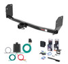 2005 - 2008 Ford Mustang Coupe, excluding GT Curt 1-1/4" Class 1 Trailer Tow Hitch + 5-Flat Wiring Kit Tow Boat/Utility Trailer with Surge Brakes 11312