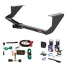 2013 - 2019 Cadillac ATS Excluding 'V' models Curt 1-1/4" Class 1 Trailer Tow Hitch + 5-Flat Wiring Kit Tow Boat/Utility Trailer with Surge Brakes 11311