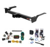 1992 - 1994 Ford Econoline van Curt 2" Class 3 Trailer Tow Hitch + 5-Flat Wiring Kit Tow Boat/Utility Trailer with Surge Brakes 13053