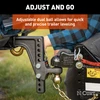 CURT HD Deep-Drop Adjustable Hitch Ball Mount with Dual Ball, 2-1/2" Shank, 20K Trailer Hitch Ball Mount