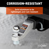 CURT Aluminum Ball Mount (2" Shank, 8,000 lbss, 2" Drop, 8-1/2" Long) Trailer Hitch Ball Mount