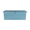 Taylor Made Stow N? Go Deep Fiberglass Dock Box, Medium (27"H X 72"W X 26"D), Ice Blue #83554IB
