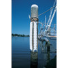 Taylor Made Medium Premium Dock & Post Bumper, White (4-1/2"W x 1-3/4"D x 4'L) #DB3.40