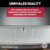 Taylor Made Stow N? Go Standard Fiberglass Dock Box, Extra Large (24"H X 95"W X 22"D), White #83559