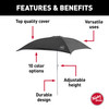 Taylor Made Anchorshade III 6' x 6', Black #22049