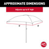 Taylor Made Anchorshade III 6' x 6', Black #22049