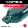 Taylor Made Hull-Gard? Inflatable Boat Fender, Emerald Green (6.5" x 23") #541023