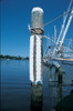 Taylor Made Medium Premium Dock & Post Bumper, White (4-1/2"W x 1-3/4"D x 9'L) #DB3.90