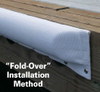 Taylor Made Large Premium Dock & Post Bumper, White (5-1/2"W x 2-1/4"D x 3'L) #DB4.30
