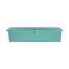 Taylor Made Stow N Go Fishermans Fiberglass Dock Box, Extra Large (24"H X 95"W X 22"D), Seafoam Green #83560SF