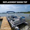 Taylor Made Manual Bimini Kit - 8'W x 10'L (Black) #88140
