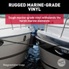 Taylor Made Big B Inflatable Boat Fender, Captain's Navy (8" x 20") #571026
