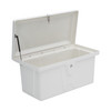 Taylor Made Stow N Go Low-Profile Fiberglass Dock Box, Small (20"H X 40"W X 19"D), White #83550