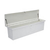 Taylor Made Stow N Go Standard Fiberglass Dock Box, Large (24"H X 85"W X 22"D), White #83551