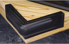 Taylor Made Dock Pro Vinyl Dock Bumper 10" x 10" Corner Mount, Black #46076