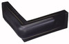 Taylor Made Dock Pro Vinyl Dock Bumper 10" x 10" Corner Mount, Black #46076